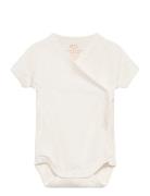 Copenhagen Colors Baby Rib Jersey Body Crossover W. Ss Kräm