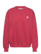 Leiot Unikko Placement Tops Sweat-shirts & Hoodies Sweat-shirts Pink M...