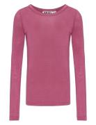 Ruana Tops T-shirts Long-sleeved T-shirts Pink Molo