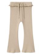 Lil'Atelier Nmfsophia Slim Bootcut Leggings Lil Beige