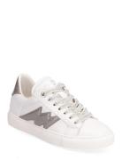 La Flash Smooth Calfskin + Bac Låga Sneakers White Zadig & Voltaire