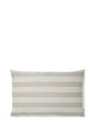 Compliments Outdoor Stripe Cushion Beige