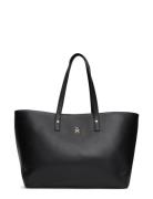 Th Chic Tote Shopper Väska Black Tommy Hilfiger