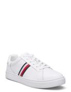 Essential Court Sneaker Stripes Låga Sneakers White Tommy Hilfiger