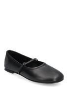 Winter Balla Flat Ballerinaskor Ballerinas Black DEAR FRANCES