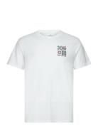 Hco. Guys Graphics Tops T-shirts Short-sleeved White Hollister