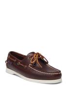 Sebago Docksides Portland Waxed W Brun