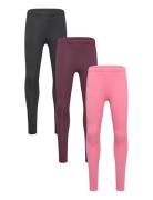 Lindex Leggings Solid Br Inside 3 Pa Rosa