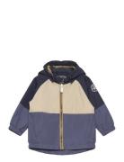 Baby Jacket -Colorblock Outerwear Shell Clothing Shell Jacket Blue Col...