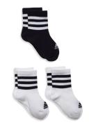 Kids Bts 3Pp Sockor Strumpor Multi/patterned Adidas Performance