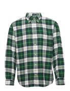 D2. Rel Texture Check Shirt Bd Tops Shirts Casual Multi/patterned GANT