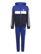 Lk 3S Tib Fl Ts Sets Sweatsuits Blue Adidas Sportswear