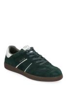 Women Lace-Up Låga Sneakers Green Tamaris