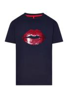 The New Tnlips S_S Tee Svart