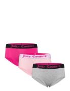 Juicy Couture Hipsters 3Pk Hanging Night & Underwear Underwear Panties...