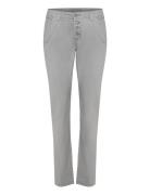 Crbaiily Twill Pant Bottoms Jeans Skinny Grey Cream