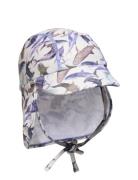 Mikk-line Swim Hat W. Print - Recycled Blå