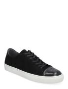 Lescape Suede Låga Sneakers Black Sneaky Steve