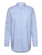Srbeate Ls Shirt Striped Tops Shirts Long-sleeved Blue Soft Rebels