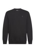 Crewneck Tops Sweat-shirts & Hoodies Sweat-shirts Black Revolution