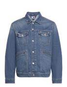 Isaac Denim Trucker Ch6138 Jeansjacka Denimjacka Blue Tommy Jeans