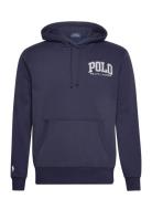 Logo Fleece Hoodie Tops Sweat-shirts & Hoodies Hoodies Navy Polo Ralph...