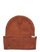 Lee Jeans Ribbed Beanie Brun