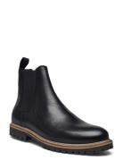 Troy Chelsea Boot Stövletter Chelsea Boot Black Les Deux