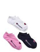 Champion 3Pk Sneaker Socks Rosa