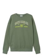 Nkmlamane Ls Swe Bru Pb Tops Sweat-shirts & Hoodies Sweat-shirts Green...