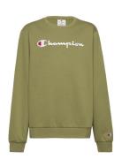 Champion Crewneck Sweatshirt Grön