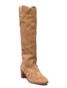 Lauren Ralph Lauren Carla Suede Ridingtk! Boot Brun