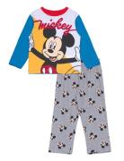 Pyjama Pyjamas Set Multi/patterned Mickey Mouse