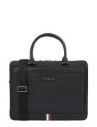 Th Business Slim Computer Bag Datorväska Väska Black Tommy Hilfiger