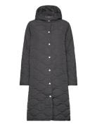 Quilt Coat Kviltad Jacka Grey Ilse Jacobsen