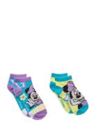 Socks Sockor Strumpor Multi/patterned Minnie Mouse