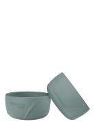 Everyday Baby Silic Baby Bowl 2-Pack Harmony Green Grön