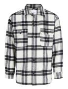 Jack & J S Jjebradley Ollie Overshirt Ls Noos Svart