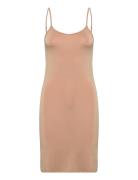 Rada Rebecca Slip Dress Kort Klänning Beige Bruuns Bazaar