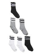 Converse Converse Basic Wordamark Crew Socks 6-Pack Svart