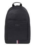 Th Business Backpack Ryggsäck Väska Black Tommy Hilfiger