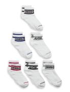 Converse Basic Wordamark Crew Socks 6-Pack Sockor Strumpor White Conve...