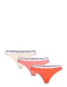 3 Pack Thong Stringtrosa Underkläder Multi/patterned Tommy Hilfiger