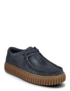 Torhill Lo G Desert Boots Snörskor Blue Clarks