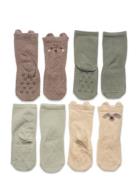 Sock 4P Forest Animal Sockor Strumpor Multi/patterned Lindex