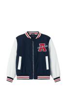 Name It Nknmain Bomber Jacket Pb Marinblå