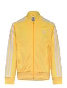 Sst Track Top Sport Sweat-shirts & Hoodies Sweat-shirts Yellow Adidas ...