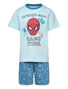 Pyjama Pyjamas Set Blue Spider-man