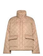 GANT Quilted Jacket Beige