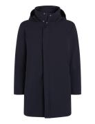 Technical Twill Parka Yllerock Rock Navy Calvin Klein